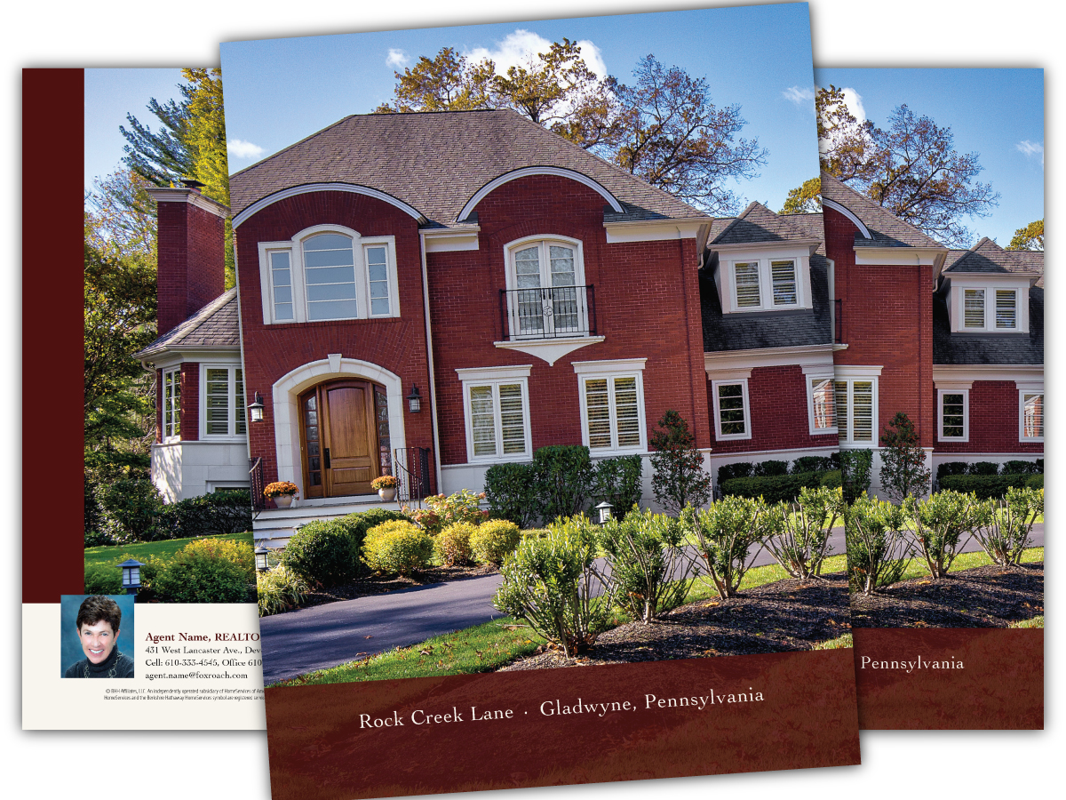 Luxury Home Brochure Cover