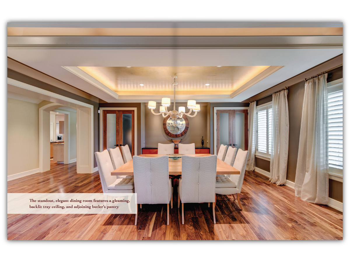 Luxury Home Brochure Center-fold